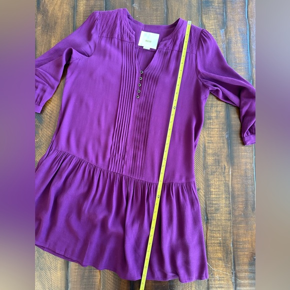 Anthropology MAEVE Purple Dress Size Small - Picture 15 of 16